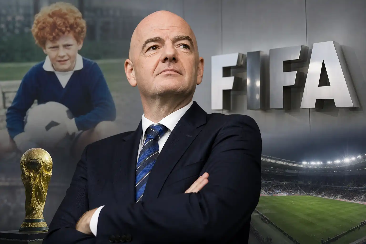 Gianni Infantino: Van gepeste roodharige tot zonnekoning van de FIFA