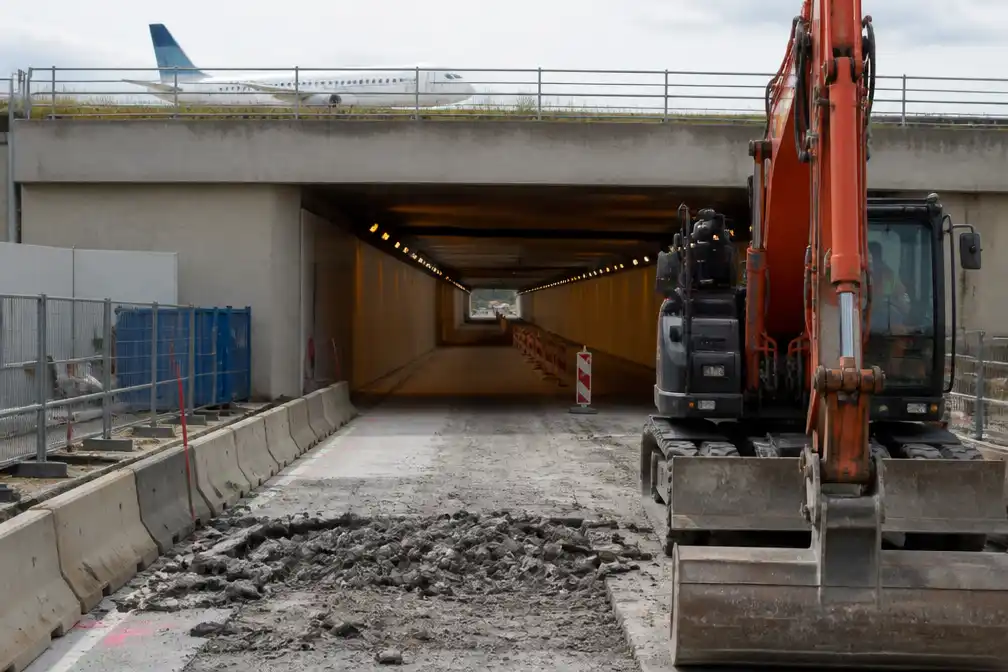 Tunnel onder landingsbaan Steenokkerzeel blijft twee weken langer dicht tot 14 september