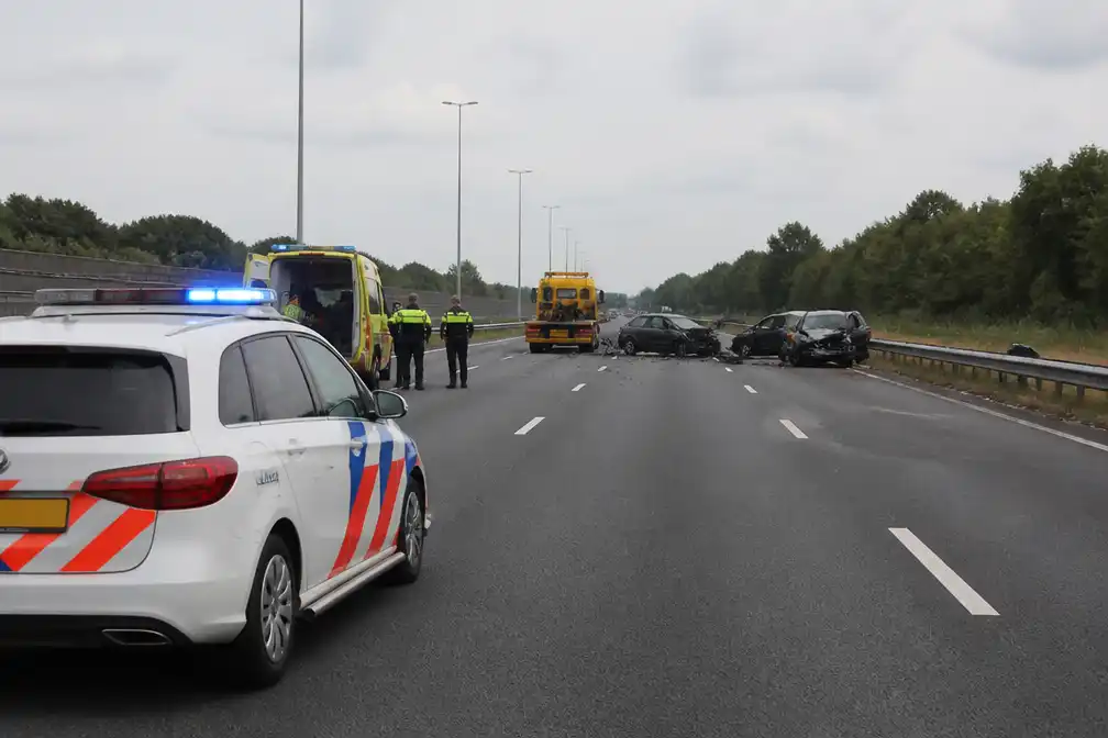 Bestuurster dodelijk ongeluk A59 blijft verdachte; gewonden ontslagen uit ziekenhuis