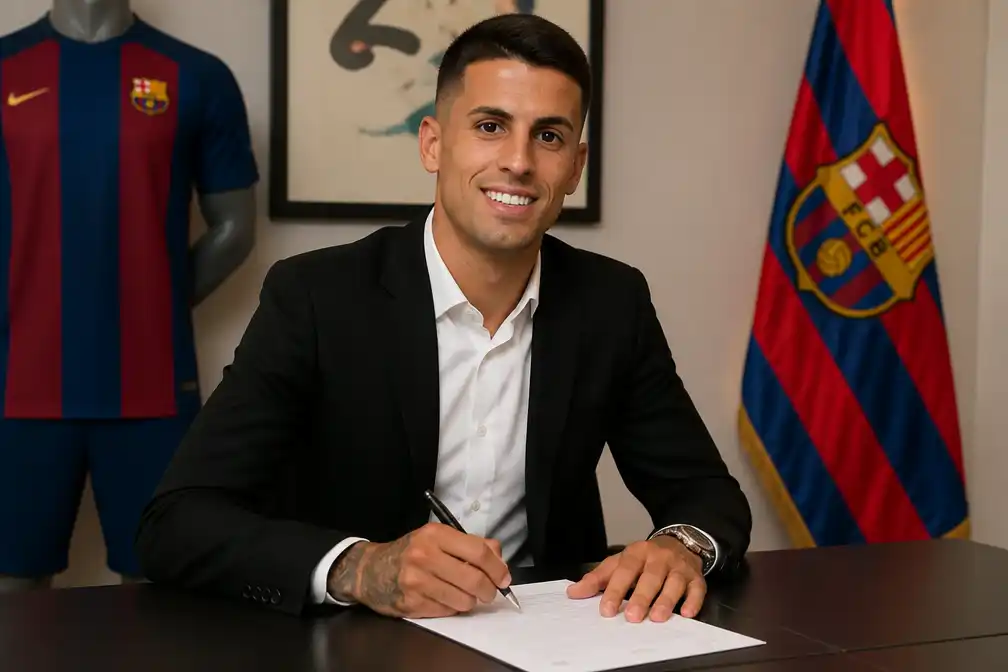 FC Barcelona rondt terugkeer verdediger João Cancelo af