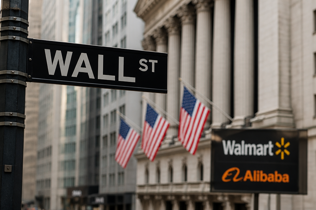 Walmart en Alibaba dalen op Wall Street na resultaten