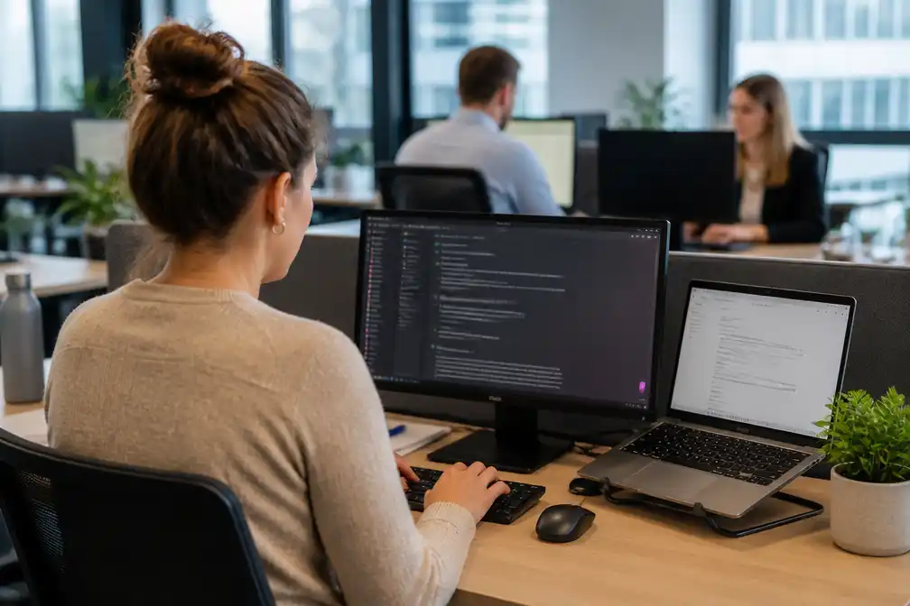 Werknemers lopen voor op werkgevers bij AI-gebruik, blijkt uit ESB