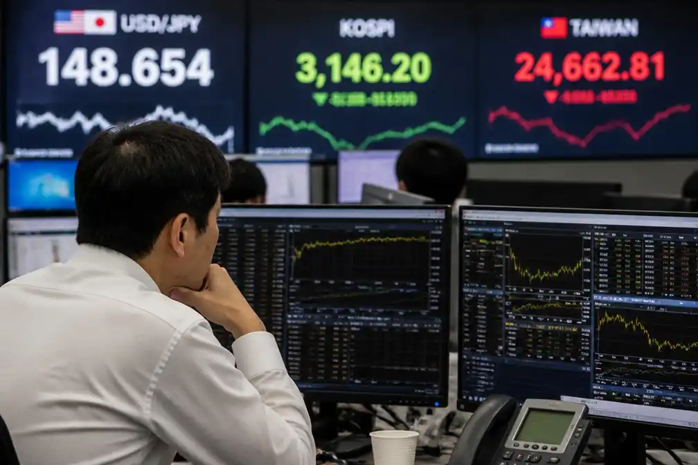Aziatische beurzen verdeeld na verkoopgolf; Japanse rentestap in september in zicht