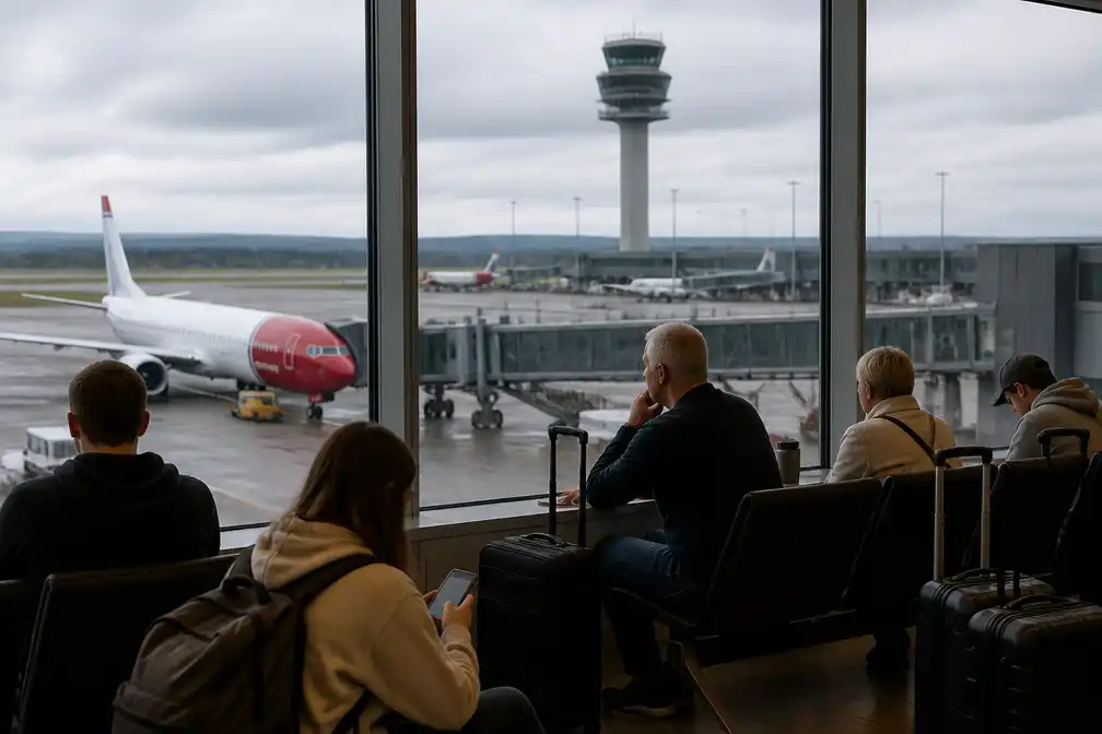 Vluchten in Noorwegen verstoord door staking luchtverkeersleiders