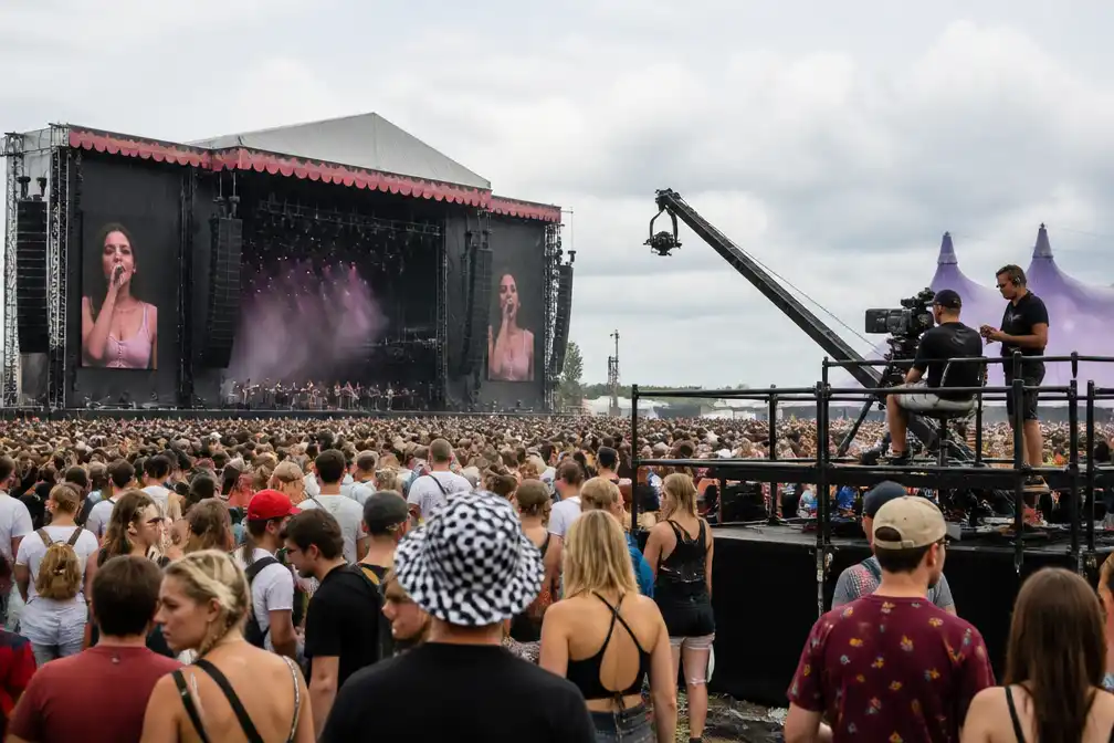 Lowlands kiest nieuwe koers; filmopnames te midden van het festival