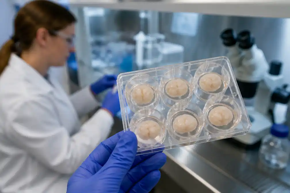 Nederlandse onderzoekers maken minibreinen om medicijnen tegen hersenziekten te testen