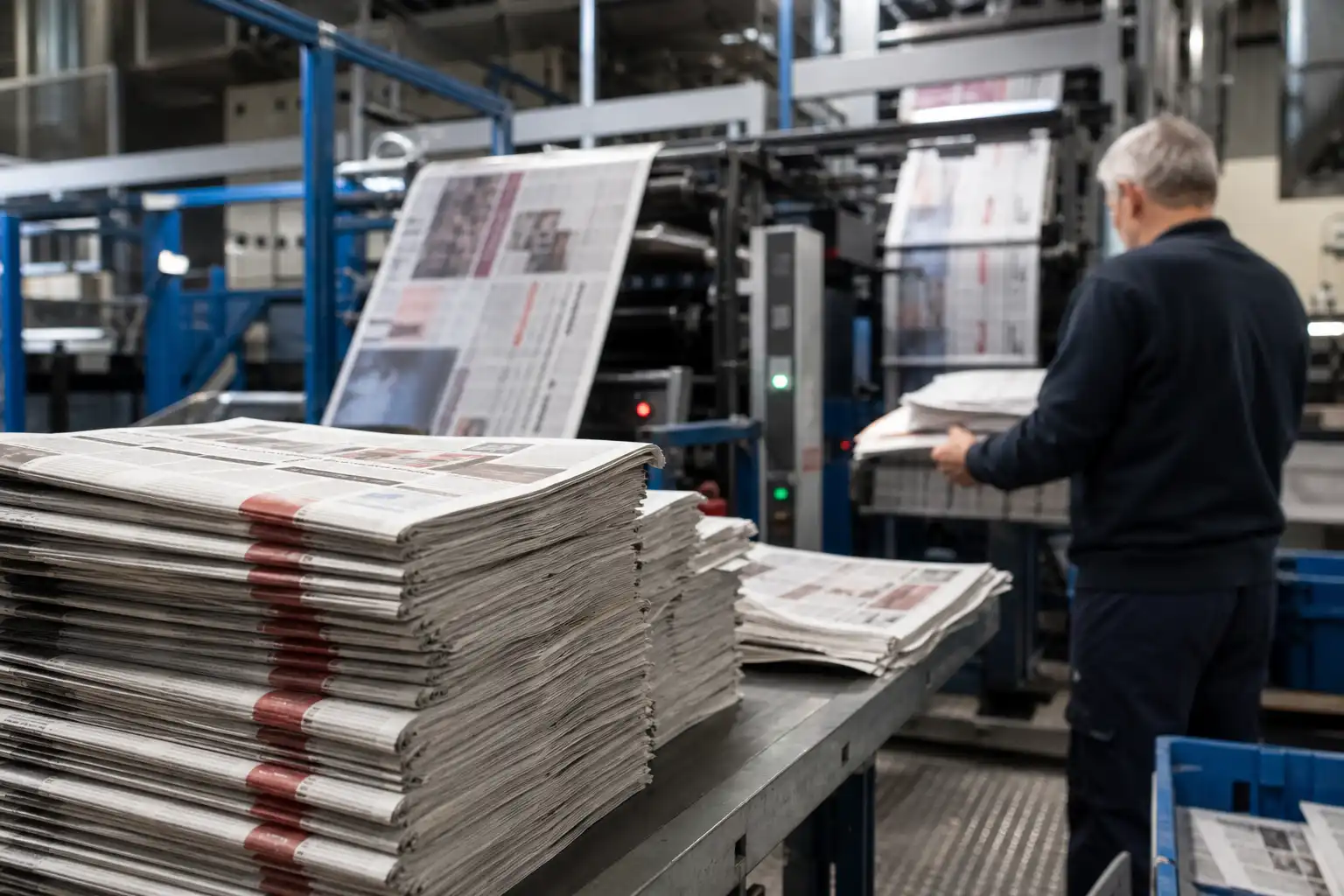 Bezorging AD vertraagd door problemen bij DPG Media