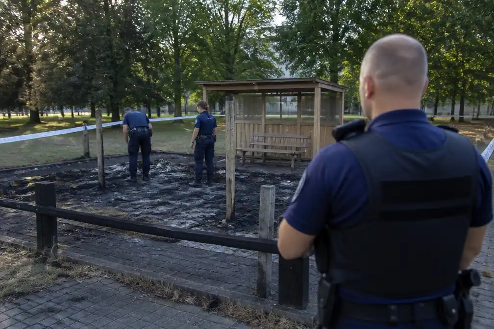 Politie Schoten lost brandstichting Gelmelenpark binnen 24 uur op; minderjarige opgepakt