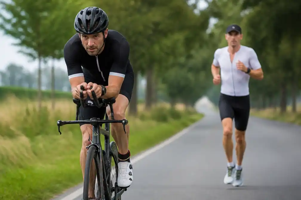 Tim Vlieghe voltooit dubbele triatlon van 452 km voor Voedselbank West-Vlaanderen