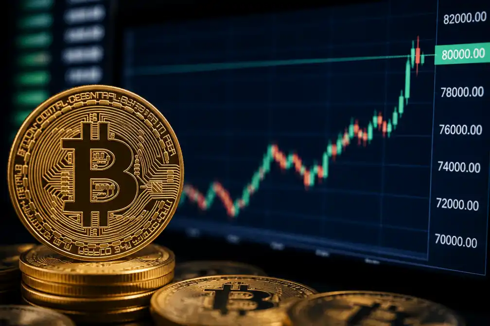 Bitcoin koers boven 80.000 dollar, voor het eerst sinds half mei