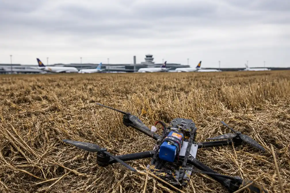Derde drone gevonden in onderzoek mislukte aanslag vliegveld Leipzig