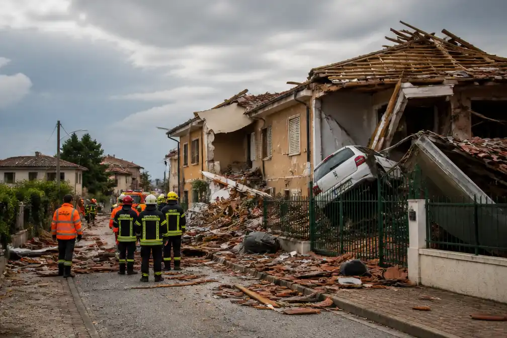 Tornado in Zuid-Frankrijk verwondt tientallen mensen en roept vragen op over extreem weer in Europa