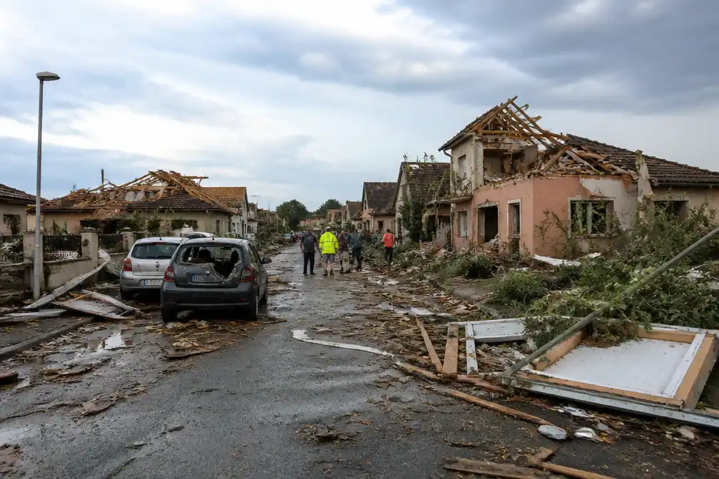Tornado bij Toulouse verwondt tientallen, beschadigt honderden huizen