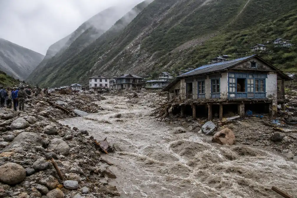 Vloedgolf in Noord-Nepal eist acht levens, honderden vermist