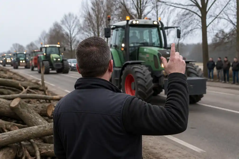 Protestboer Mark van den Oever verdedigt radicale acties: 'Wij krijgen veel steun'