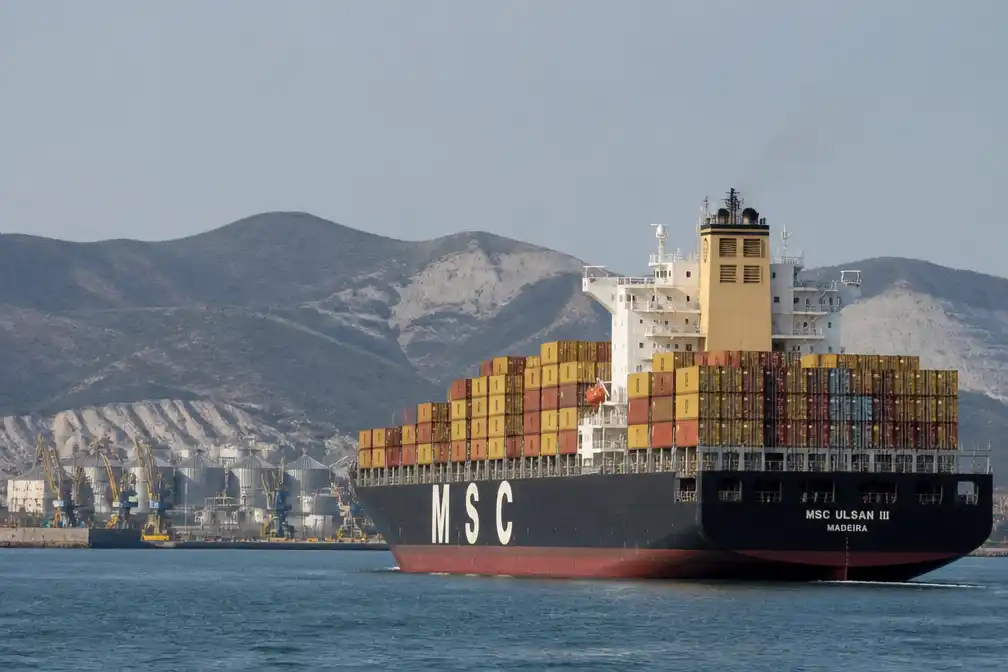 MSC staakt vaarten op Novorossiejsk na droneaanval op eigen schip