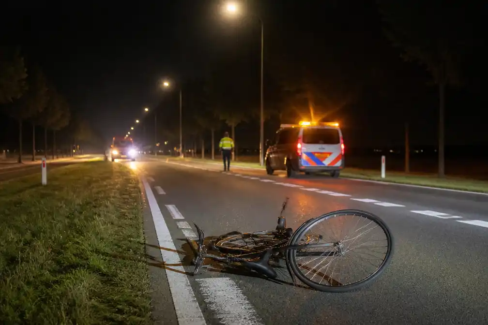 Bestuurder meldt zich na dodelijk ongeval met spookfietser in Biddinghuizen