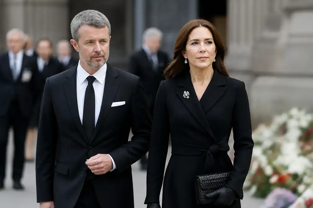 Deens koningspaar 'verslagen' na overlijden koning Harald van Noorwegen