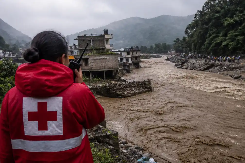 Rode Kruis vreest nieuwe vloedgolf in Nepal en Tibet