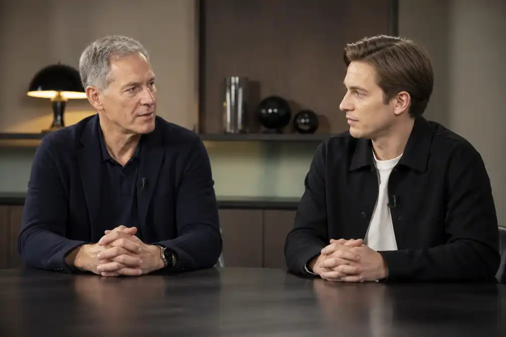 Dubbelinterview Marco van Basten en 'Basta'-acteur Chris Peters