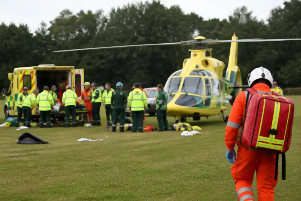 Zes gewonden door omgevallen bord op christelijk festival Wiston Park