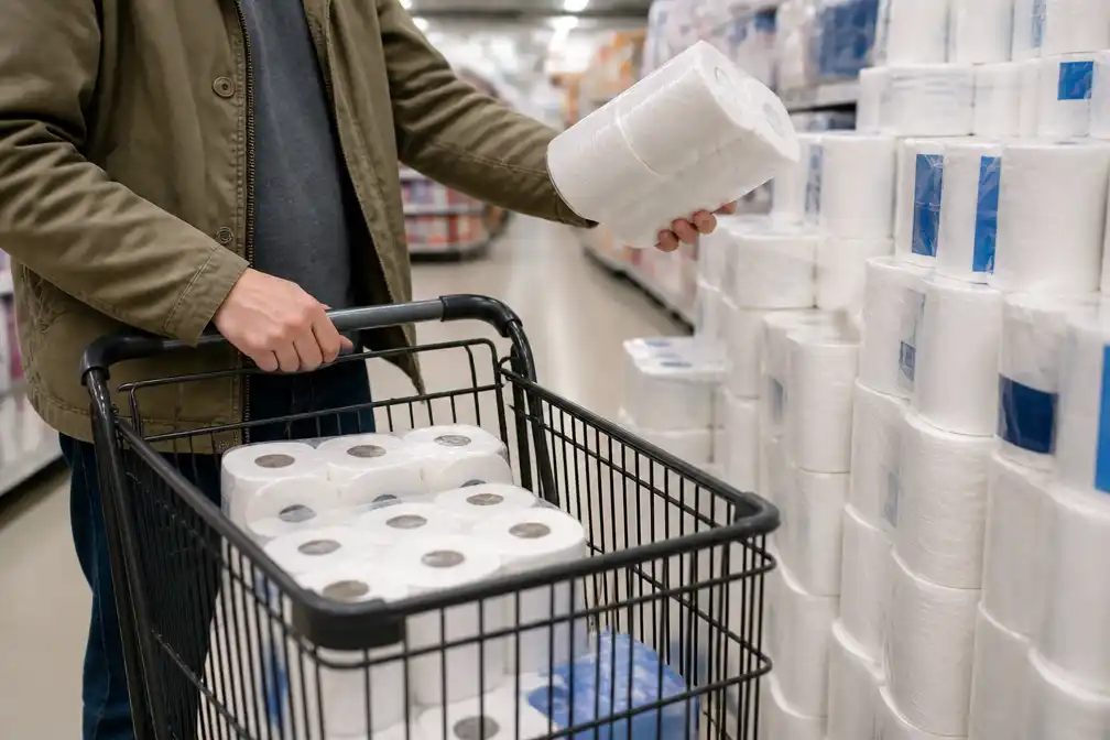 VS-consumenten moeten aankoop toiletpapier matigen na escalatie tarievenoorlog met Canada