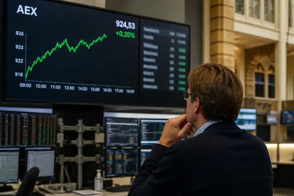 AEX opent week met winst door vooruitgang in VS-Iran overleg