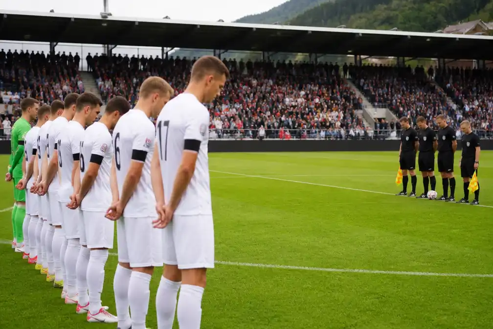 Noorse voetbalcompetities eren overleden koning Harald met rouwbanden en stilte