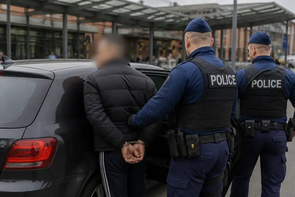 Politie Aalst pakt vier mannen op na zwaaien met replica-wapen aan station