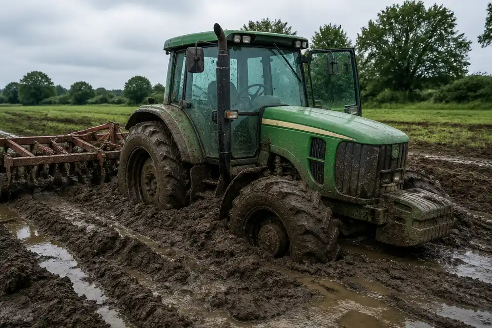 Zestiger komt om bij poging tractor uit modder te trekken in Harchies