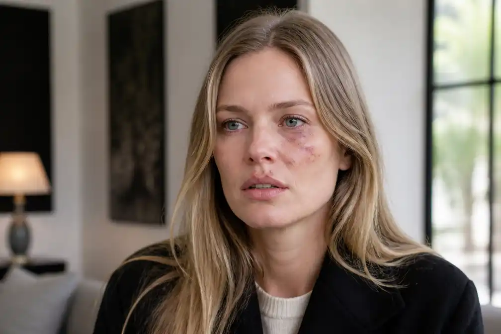 Topmodel Marlijn Hoek (33) staat weer voor de camera na val van trap