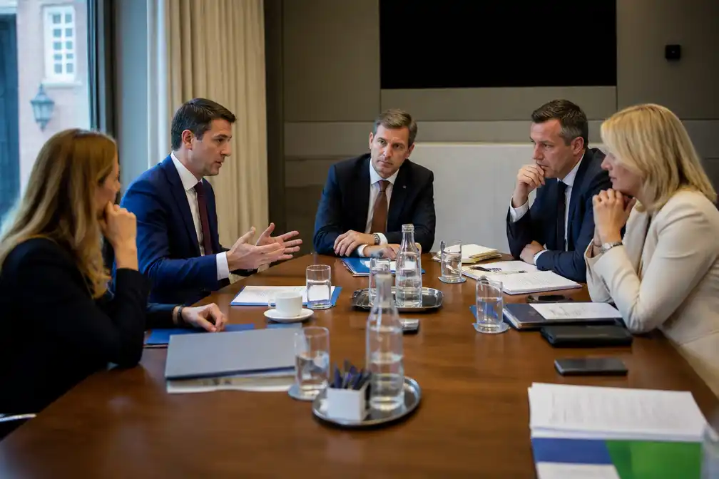 D66, VVD en CDA in moeizame onderhandelingen over begroting