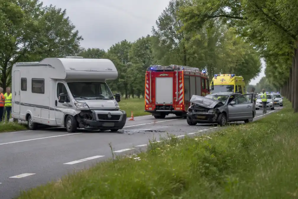Man (60) omgekomen bij aanrijding met camper bij Raalte; bestuurder (73) aangehouden