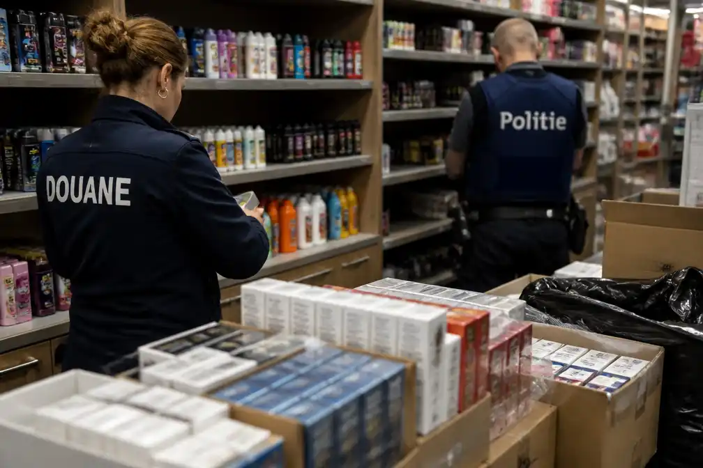 Inbeslagnames en sluiting na controles in Westhoekse winkels