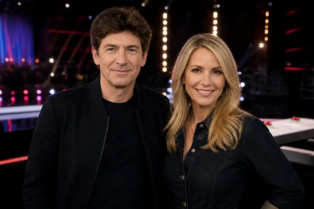 Koen Wauters en Chantal Janzen presenteren 'Got Talent' op VTM
