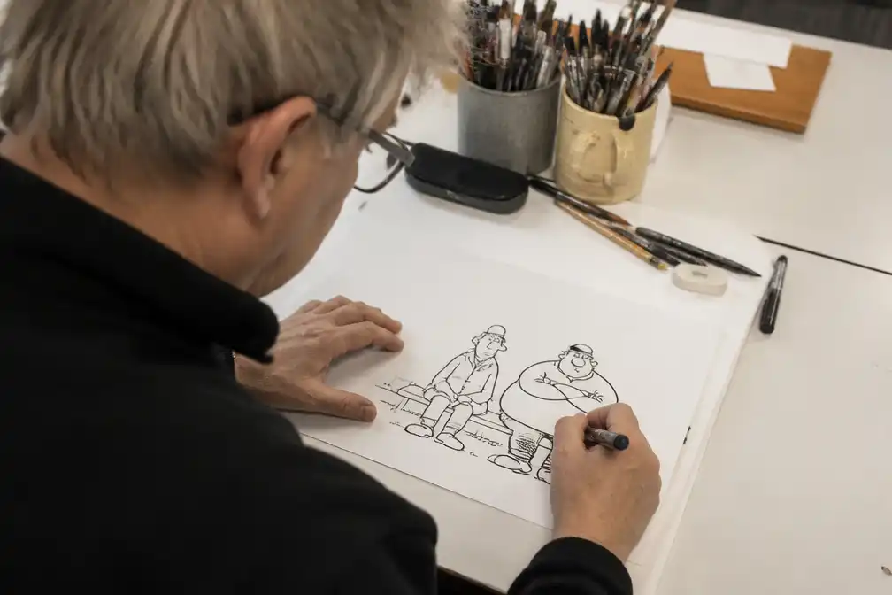 Cartoon Toos en Henk verschijnt op 5 september 2026 in regionale kranten