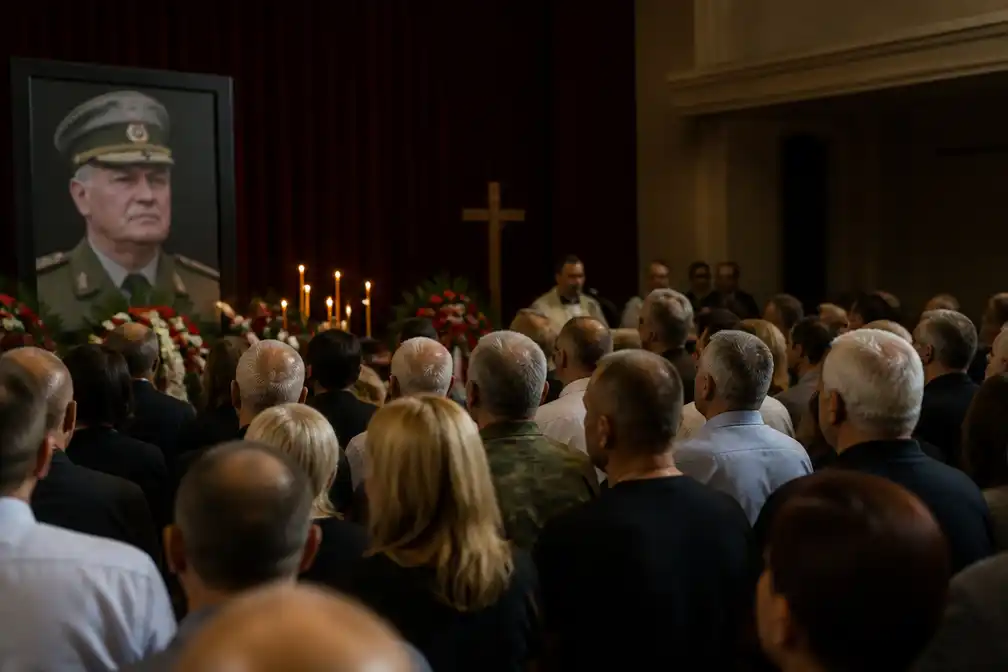 Honderden aanwezig bij herdenkingsdienst Mladić in Belgrado