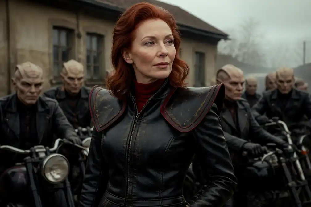 Eerste beeld van Cate Blanchett als alien in Alpha Gang
