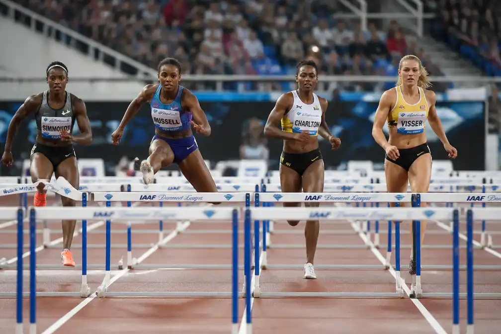 Nadine Visser vijfde in Diamond League-finale 100 meter horden in Brussel