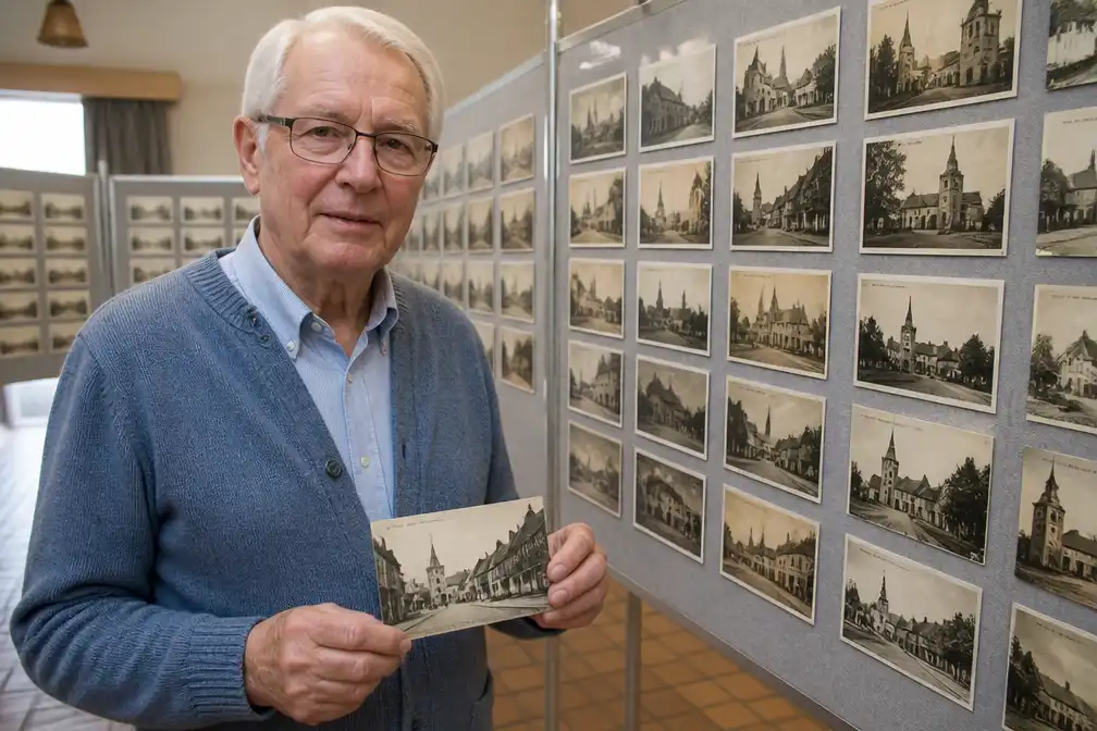 Antoon Standaert toont met 29ste tentoonstelling Hijfte en omgeving in postkaarten