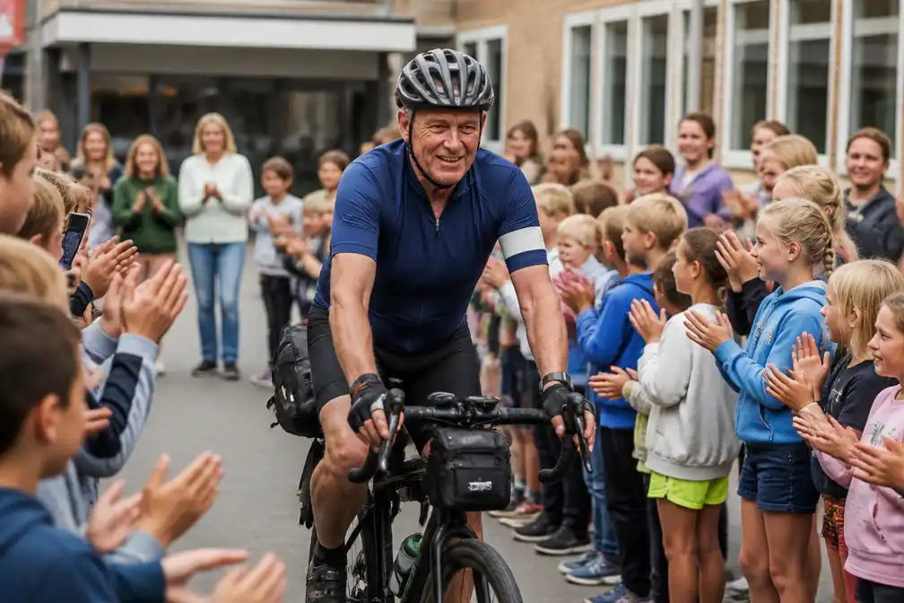 West-Vlaamse grootvader fietst 10.000 km voor kleinzoon met ziekte van Duchenne
