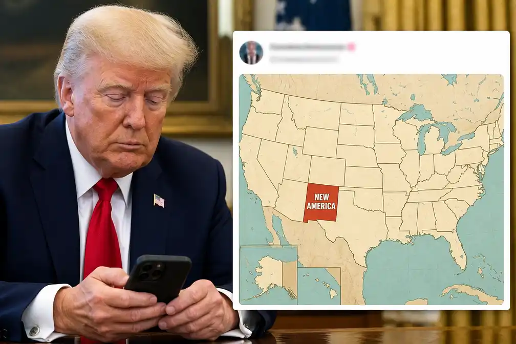 Trump stelt voor om New Mexico te hernoemen tot 'New America'