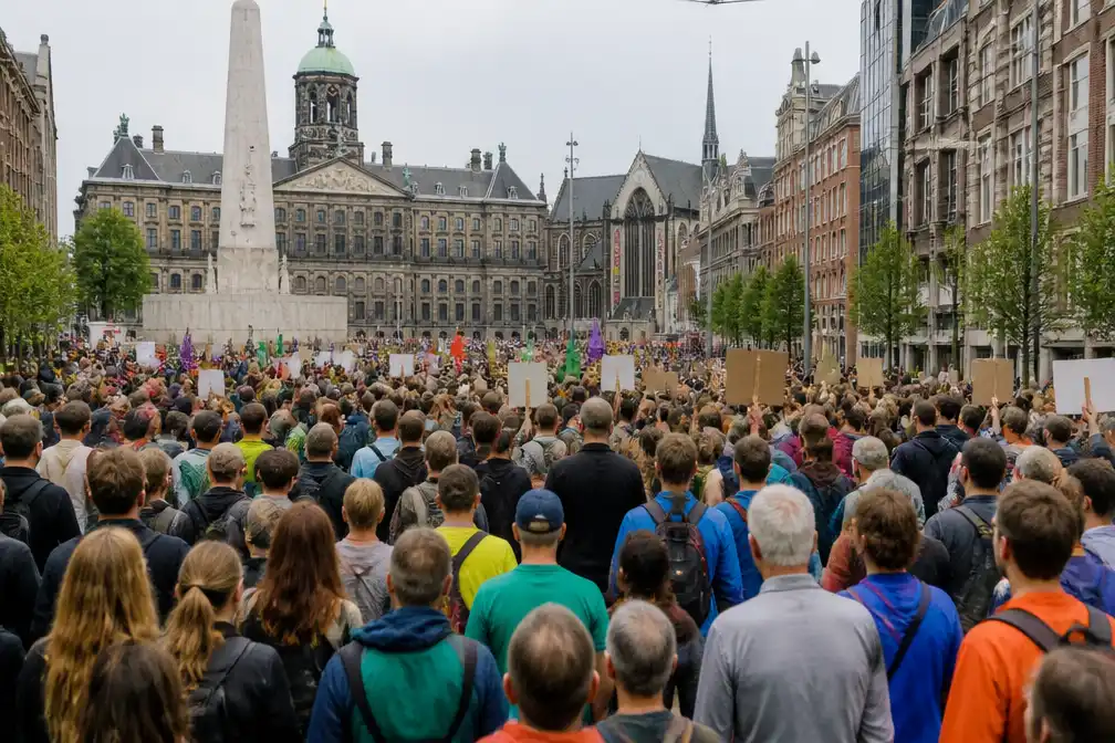 Klimaatmars in Amsterdam trekt ruim 40.000 deelnemers, zegt organisatie