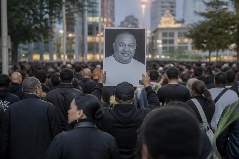 Stille tocht in Rotterdam voor Alfredo Goeloe (51), overleden na politiegeweld