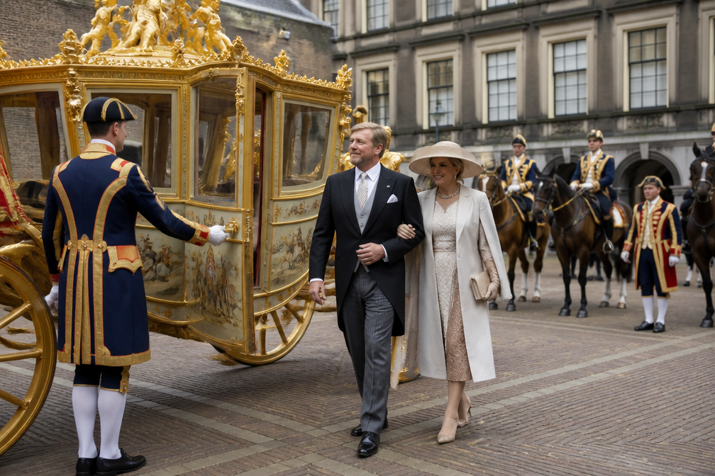 Prinsjesdag in Den Haag: rijtoer, troonrede en koffertje op 15 september 2026