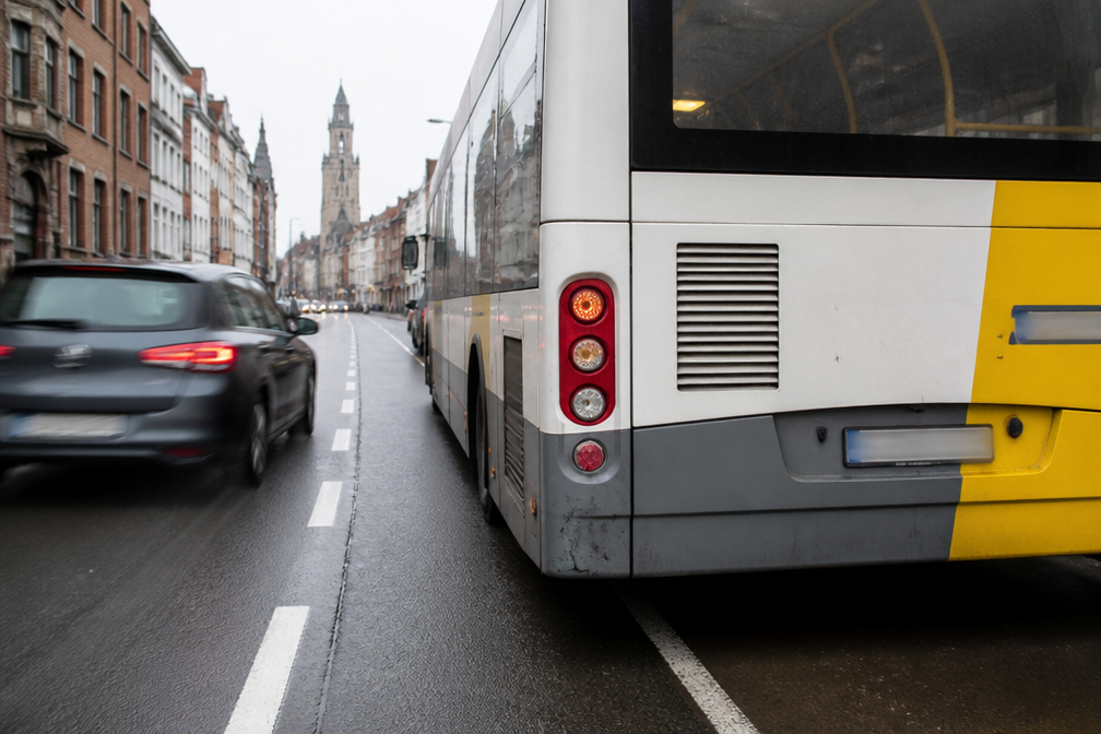 82-jarige man ontkent aanrijding met bus van De Lijn en hoopt op vrijspraak in Brugge