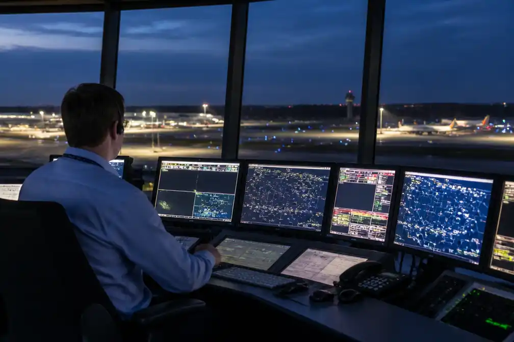 Luchtverkeersleiders in Charleroi staken 's nachts van 16 september tot 10 oktober