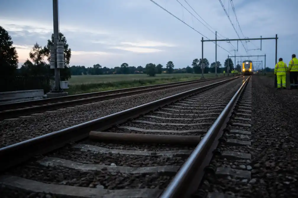 Buis gevonden op spoor bij Teuge, ProRail vermoedt sabotage