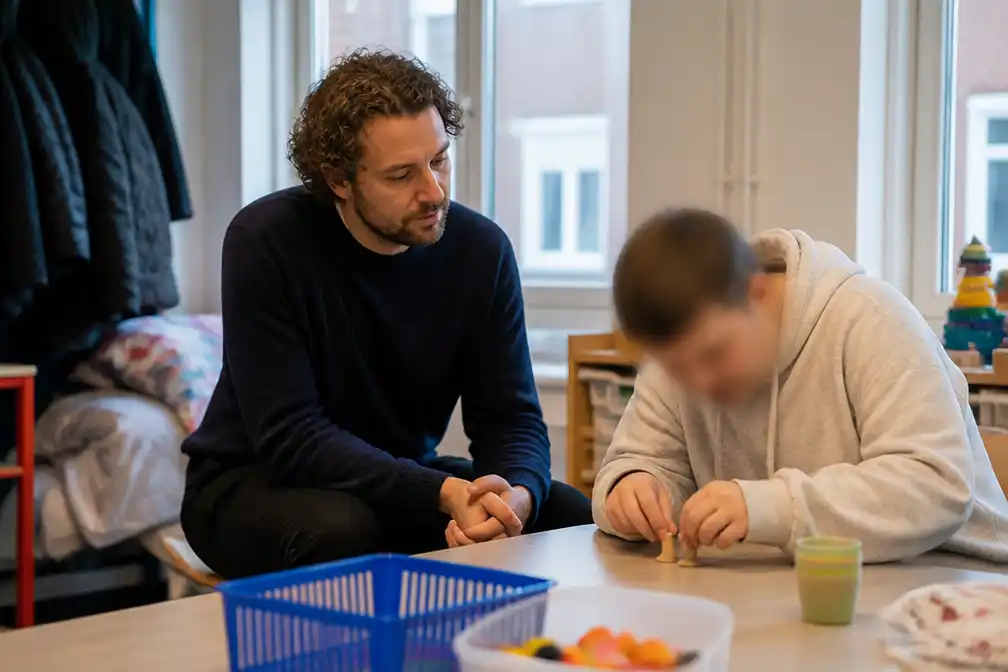 Nicolaas Veul breekt stage in gehandicaptenzorg af: 'Ik moest steeds huilen'