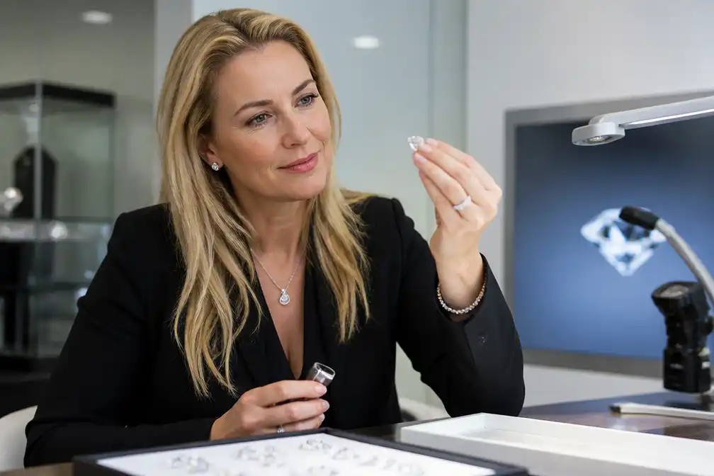 Renée Vervoorn kiest na moeilijke periode voor lab-grown diamonds